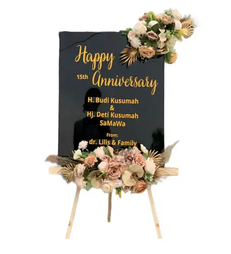 Papan Bunga Akrilik Kaliguwo